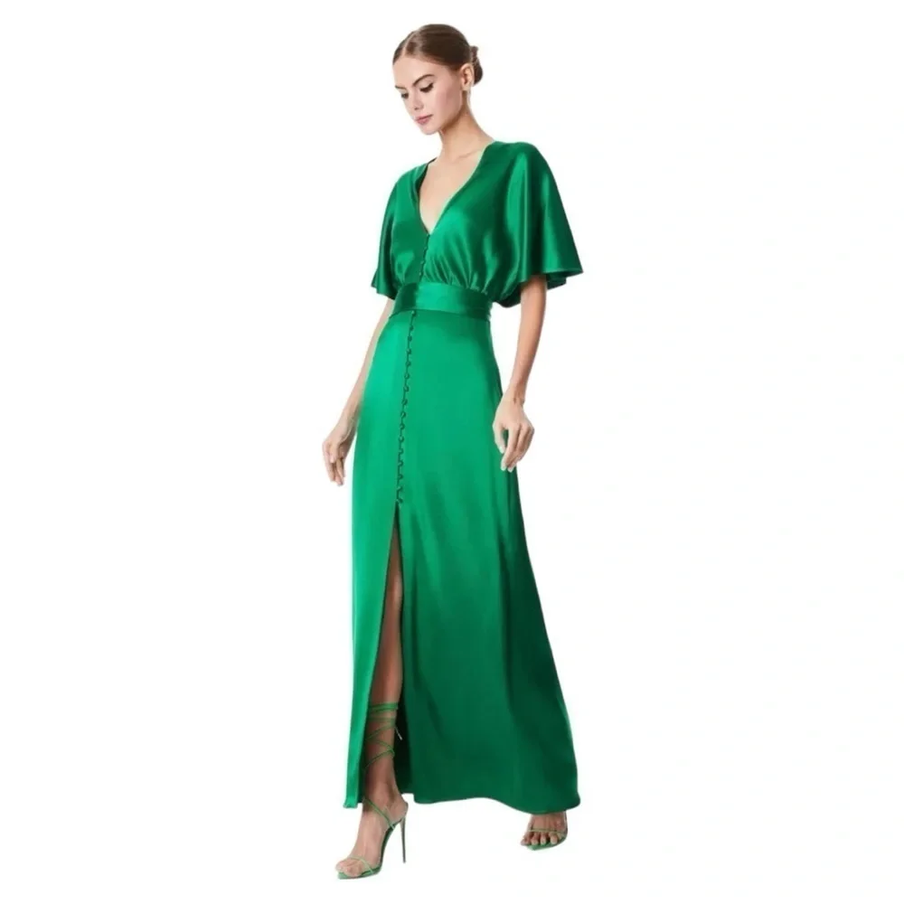 NWT Alice + Olivia Davida Midi Dress